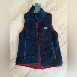 LL Bean Sherpa vest